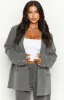 Allure Grey Blazer sold by Beginning Boutique
