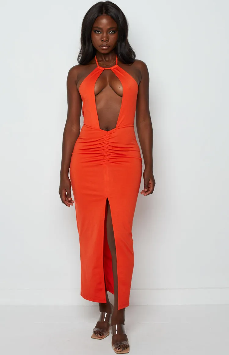 Lifelong Red Midi Dress sold by Beginning Boutique product image thumbnail 3