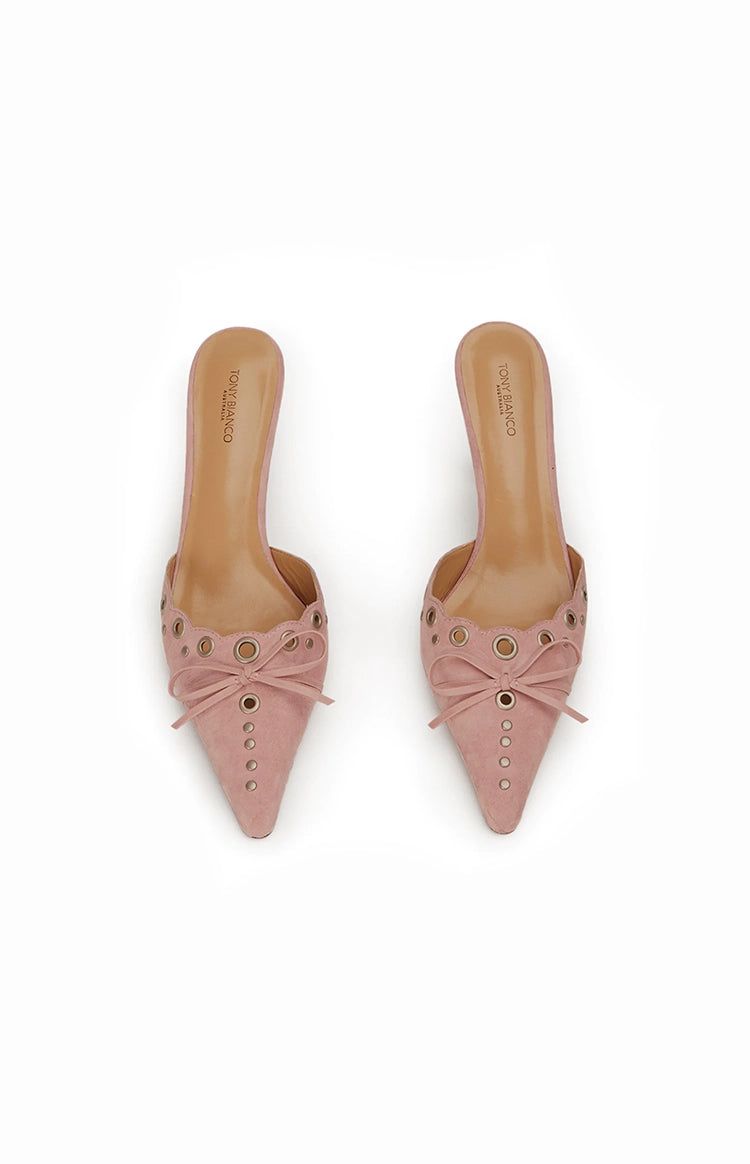 Tony Bianco Shae Blossom Suede Heels sold by Beginning Boutique product image thumbnail 3