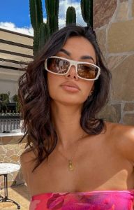 Peta & Jain Tempo Ivory Sunglasses sold by Beginning Boutique