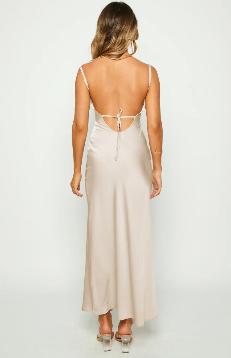 Tilly Cream Formal Maxi Dress sold by Beginning Boutique product image thumbnail 5