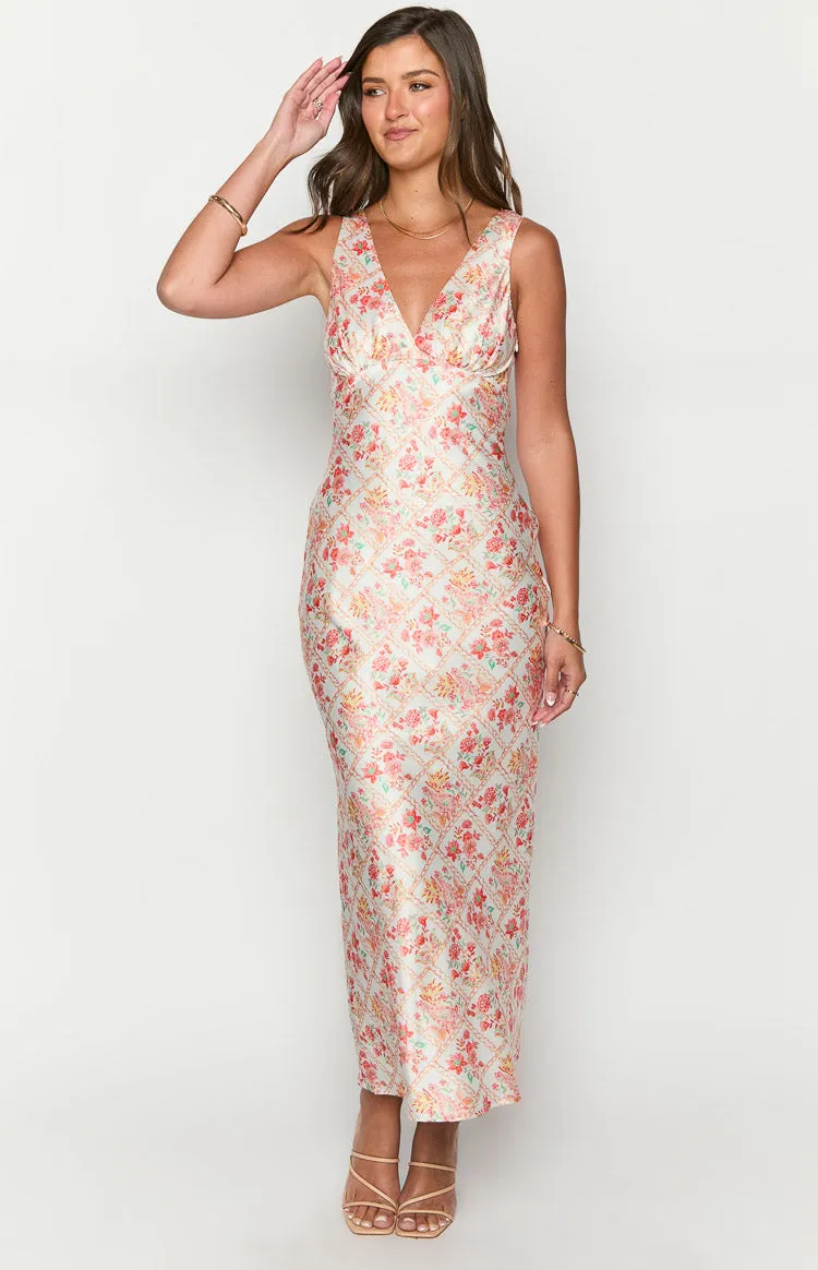 Verlaine Paisley Floral Maxi Dress sold by Beginning Boutique product image thumbnail 2