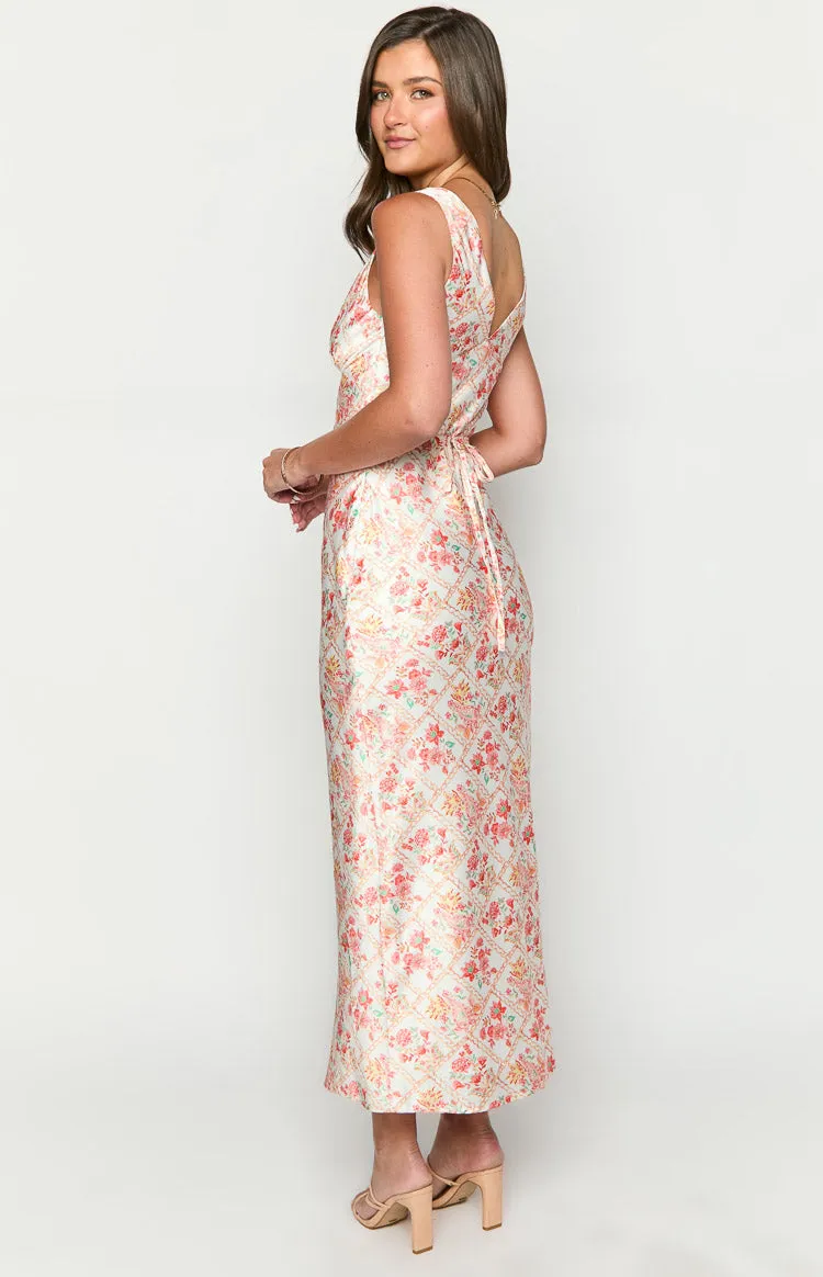 Verlaine Paisley Floral Maxi Dress sold by Beginning Boutique product image thumbnail 5