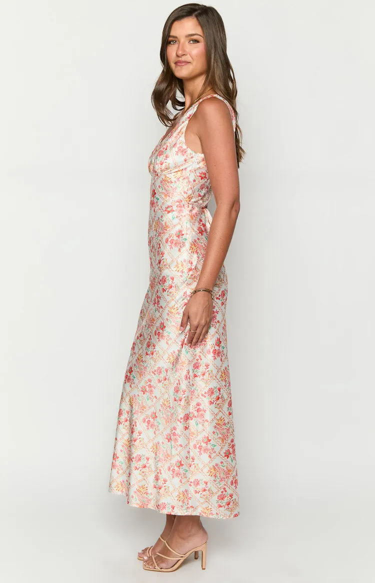 Verlaine Paisley Floral Maxi Dress sold by Beginning Boutique product image thumbnail 4