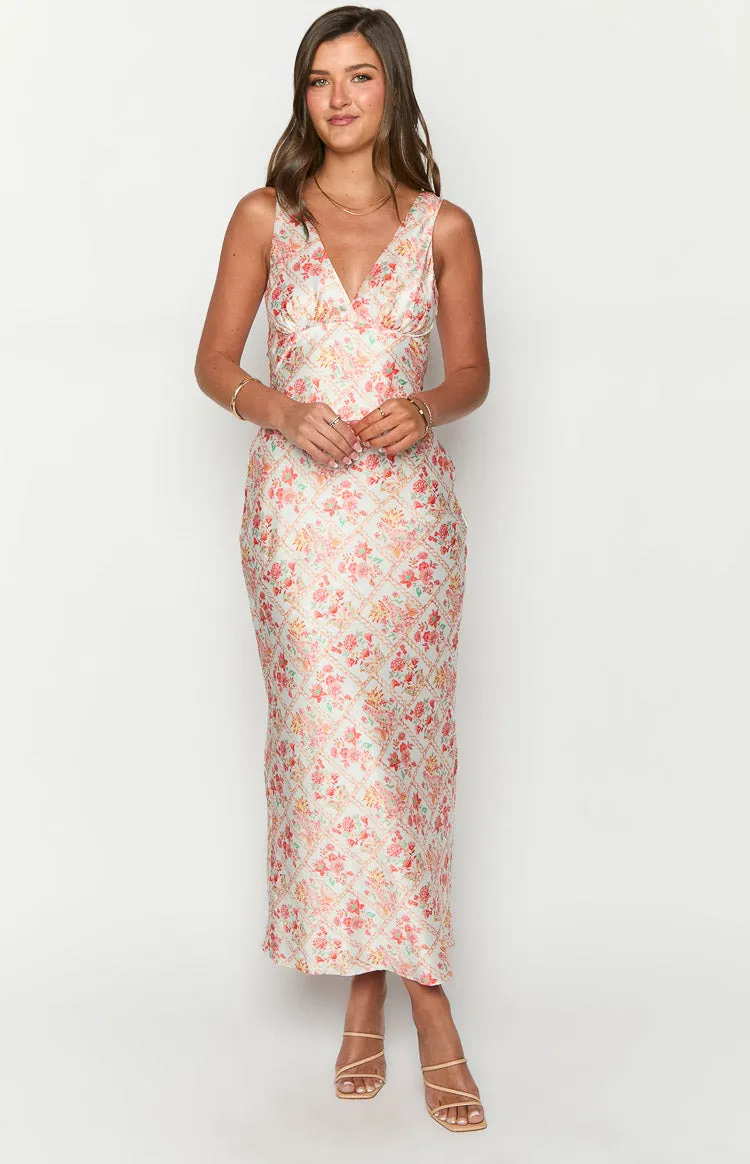 Verlaine Paisley Floral Maxi Dress sold by Beginning Boutique product image thumbnail 3