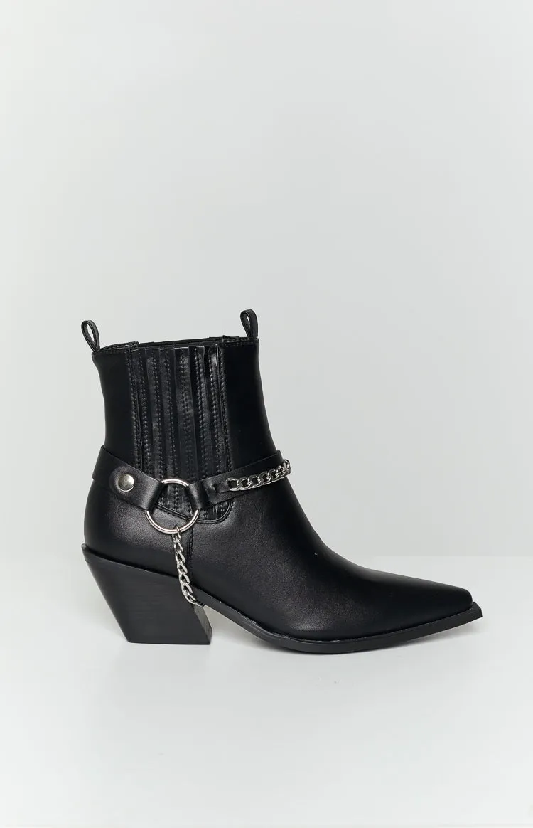Billini East Black Boot sold by Beginning Boutique