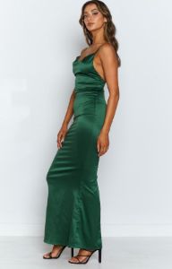 Kissing You Maxi Formal Dress Emerald sold by Beginning Boutique