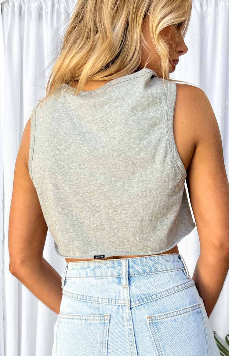 Thrills Some Kind of Paradise Vintage Marle Super Crop Tank sold by Beginning Boutique product image thumbnail 8