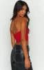 Havannah Red Bandeau Top sold by Beginning Boutique