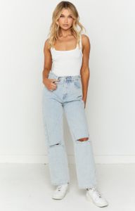 Renna White Bodysuit sold by Beginning Boutique