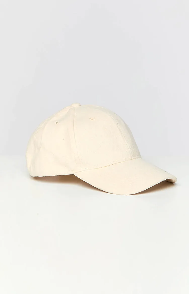 Kerry Cream Suede Baseball Cap sold by Beginning Boutique product image thumbnail 2