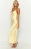 Elery Light Yellow Midi Dress sold by Beginning Boutique