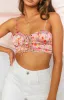Cressida Corset Red Print sold by Beginning Boutique
