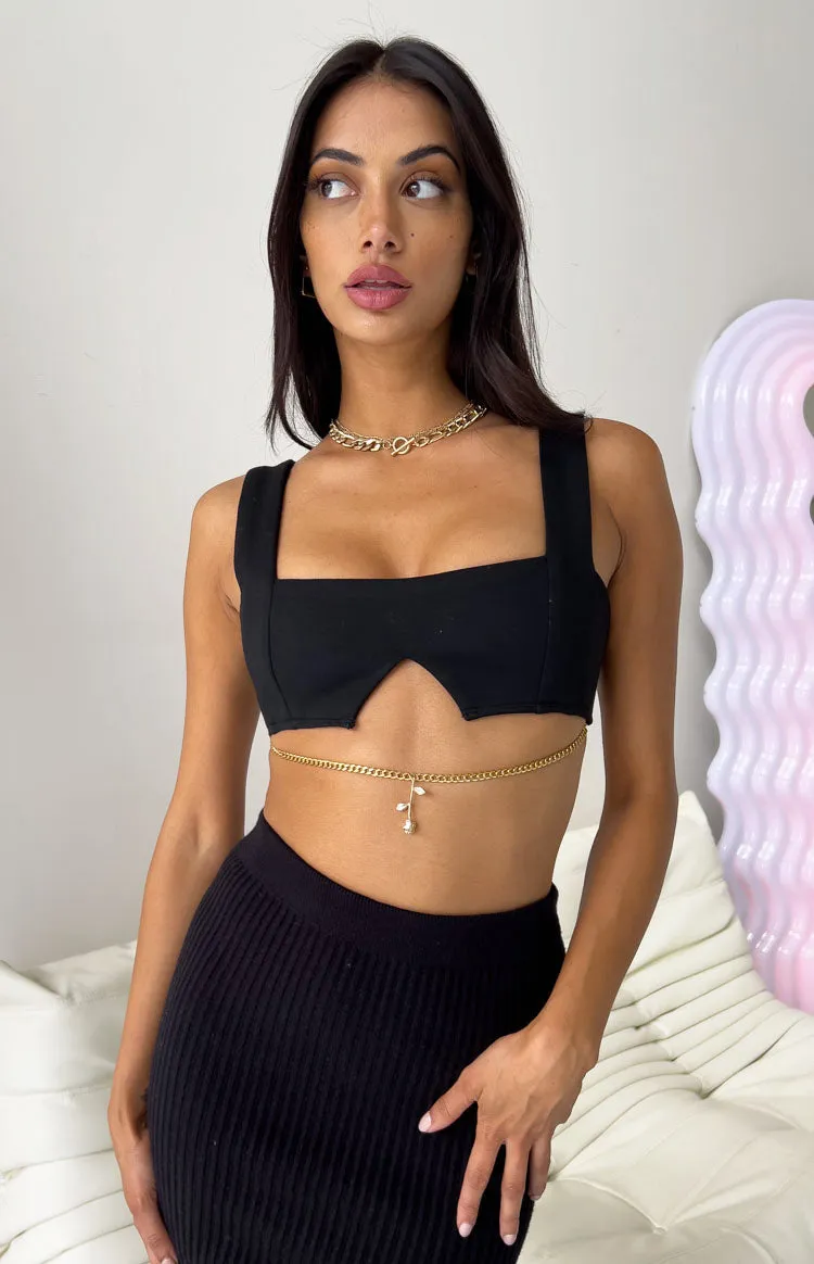 Eve Crop Black sold by Beginning Boutique product image thumbnail 2
