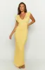 Blake Yellow Lace Maxi Dress sold by Beginning Boutique