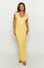 Blake Yellow Lace Maxi Dress sold by Beginning Boutique