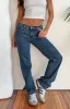 Abrand 99 Low Straight Elena Mid Wash Jeans sold by Beginning Boutique