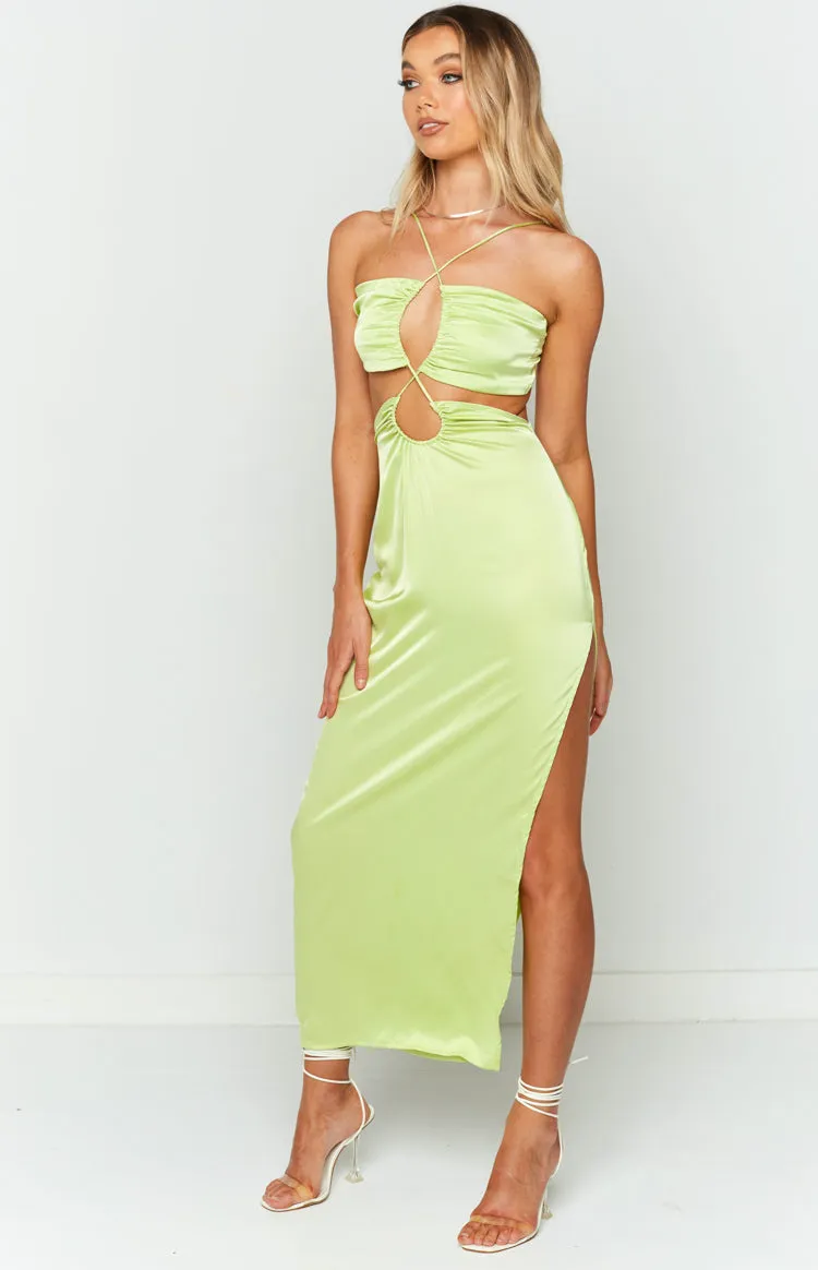 Taylor Green Maxi Dress sold by Beginning Boutique product image thumbnail 5