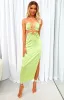 Taylor Green Maxi Dress sold by Beginning Boutique