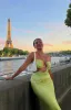 Taylor Green Maxi Dress sold by Beginning Boutique