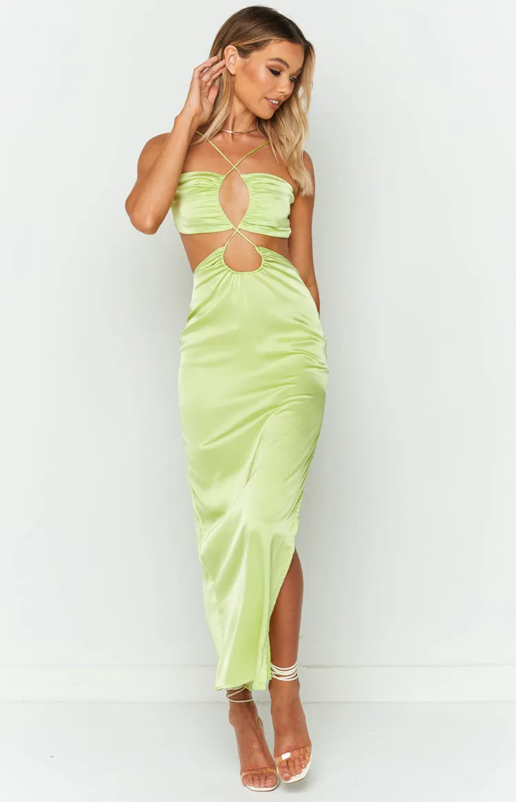 Taylor Green Maxi Dress sold by Beginning Boutique product image thumbnail 4