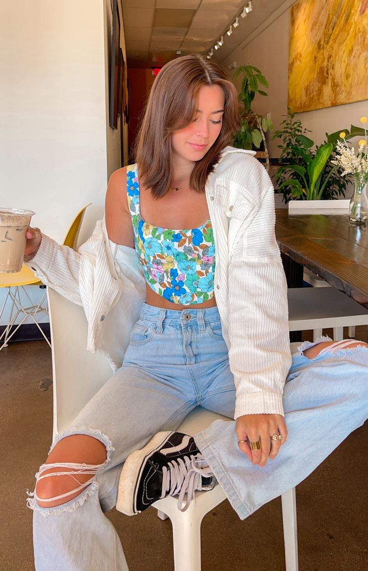 Rayna Cord Jacket Cream sold by Beginning Boutique product image thumbnail 2