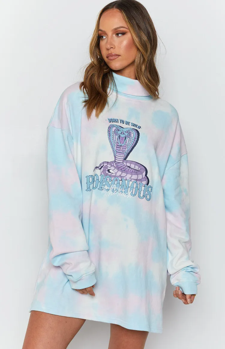 All or Nothing Dress Poison Cloud sold by Beginning Boutique