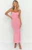 Elysium Pink Maxi Dress sold by Beginning Boutique