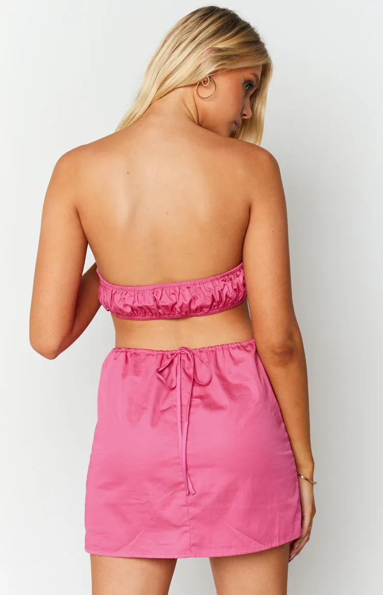 Sylvan Pink Mini Dress sold by Beginning Boutique product image thumbnail 5