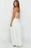 Cade White Maxi Skirt sold by Beginning Boutique