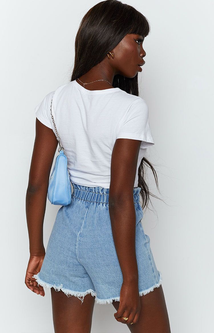 Three Flower Crop Tee White sold by Beginning Boutique product image thumbnail 9