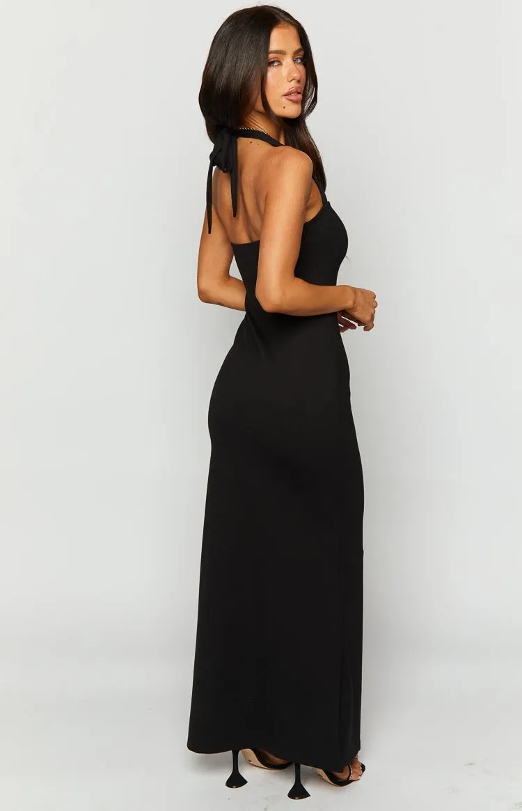 Raylan Black Maxi Dress sold by Beginning Boutique product image thumbnail 5