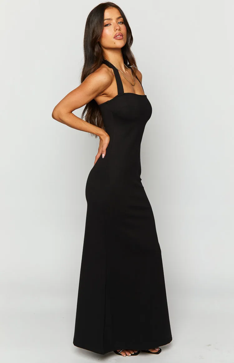 Raylan Black Maxi Dress sold by Beginning Boutique product image thumbnail 4