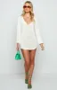 Underground White Backless Dress sold by Beginning Boutique