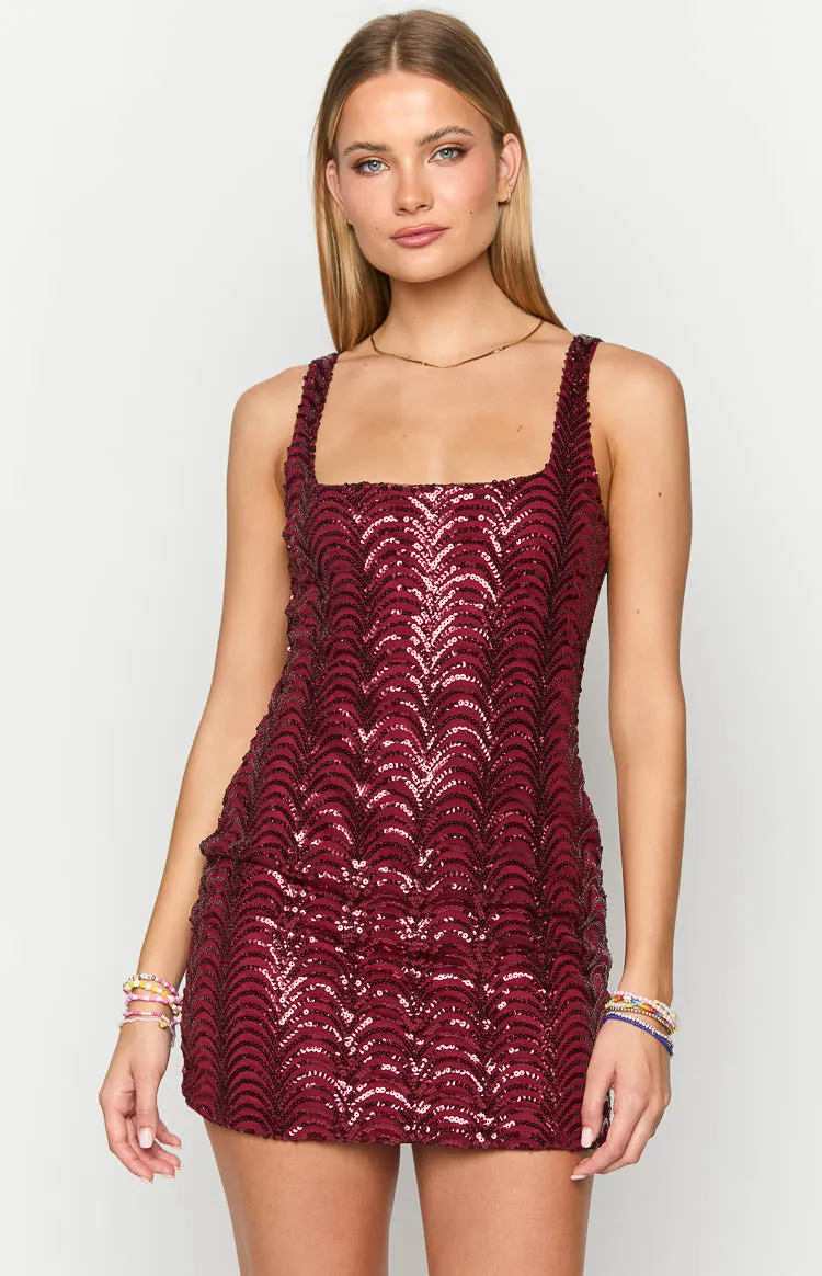 Pixie Red Mini Dress sold by Beginning Boutique product image thumbnail 2