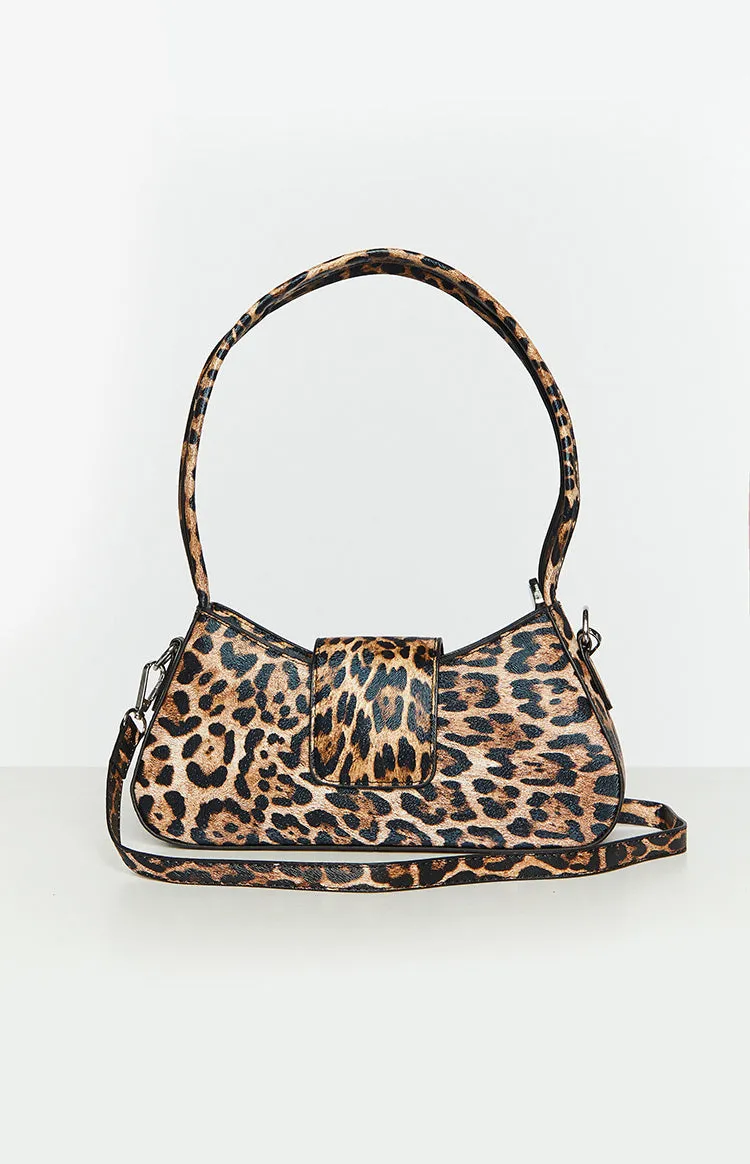 Bellar Leopard Shoulder Bag sold by Beginning Boutique product image thumbnail 3