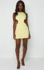 Miley Yellow Mini Dress sold by Beginning Boutique