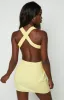 Miley Yellow Mini Dress sold by Beginning Boutique