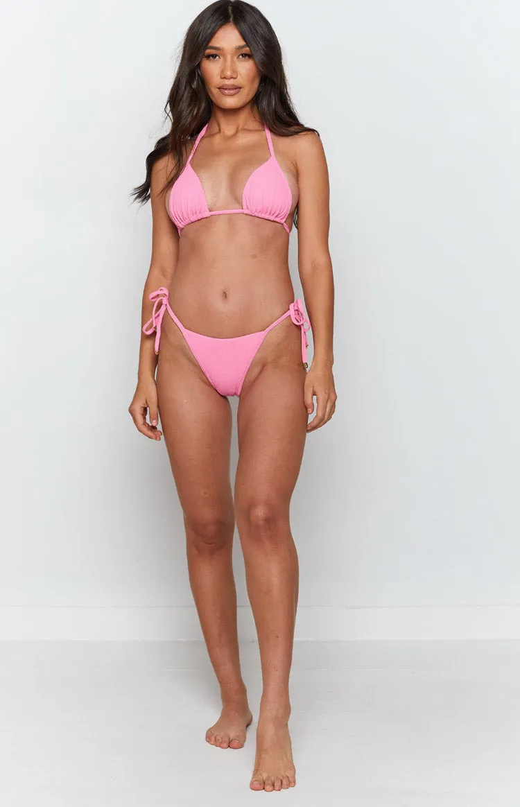 9.0 Swim Mandarine Bikini Bottoms Pink Rib sold by Beginning Boutique product image thumbnail 4