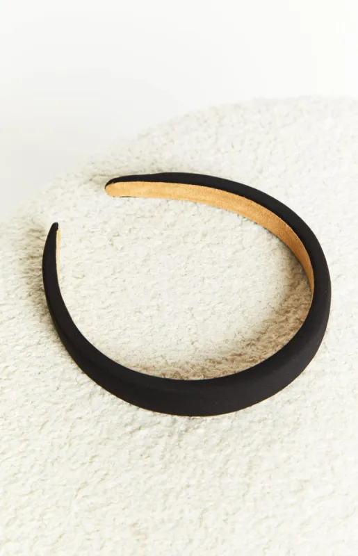 Marri Black Headband sold by Beginning Boutique