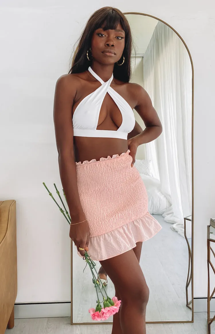 Enigma Mini Skirt Pink sold by Beginning Boutique product image thumbnail 4