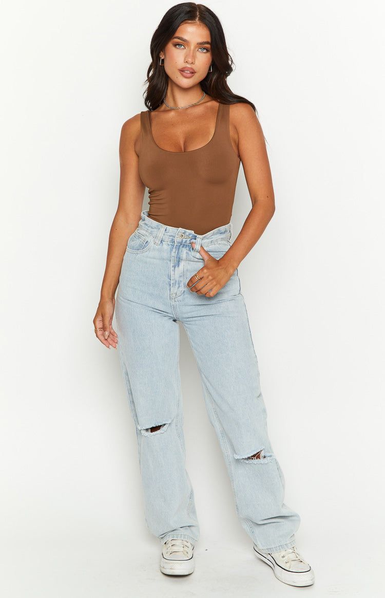Mari Brown Scoop Neck Bodysuit sold by Beginning Boutique product image thumbnail 2
