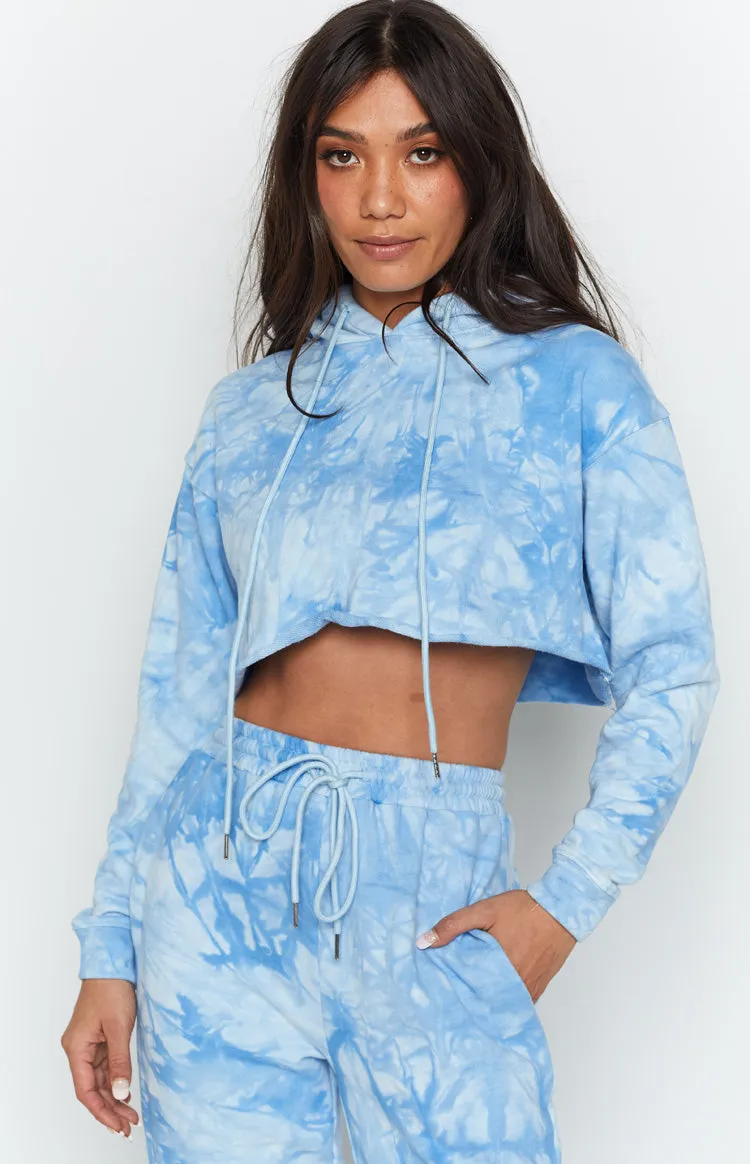 The Creator Hoodie Blue Tie Dye sold by Beginning Boutique product image thumbnail 2