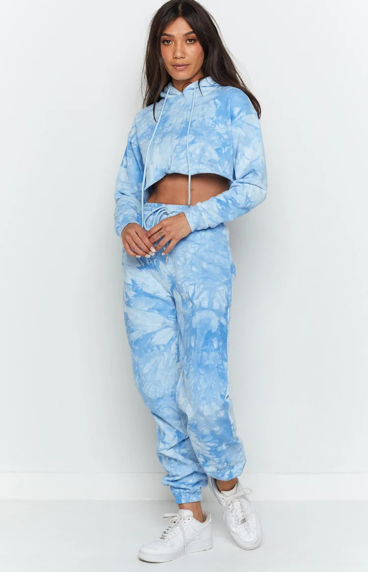 The Creator Hoodie Blue Tie Dye sold by Beginning Boutique product image thumbnail 3