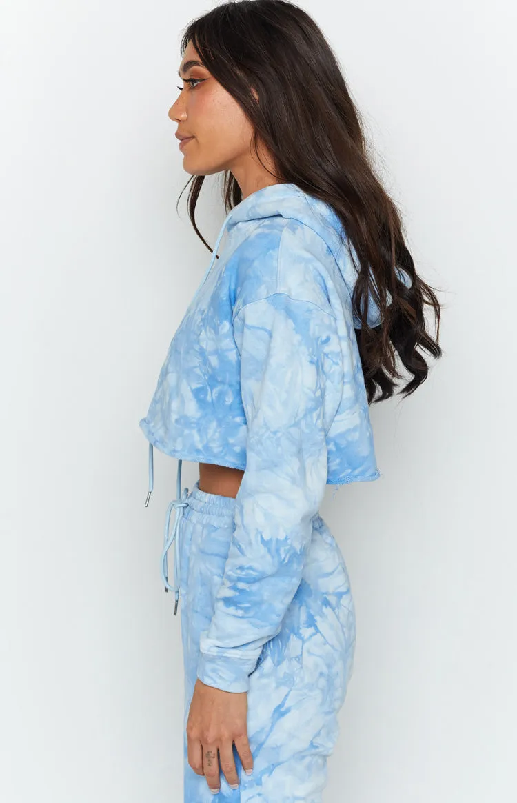 The Creator Hoodie Blue Tie Dye sold by Beginning Boutique product image thumbnail 4