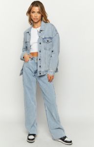Casual Chic Light Wash Denim Jacket sold by Beginning Boutique
