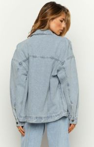 Casual Chic Light Wash Denim Jacket sold by Beginning Boutique