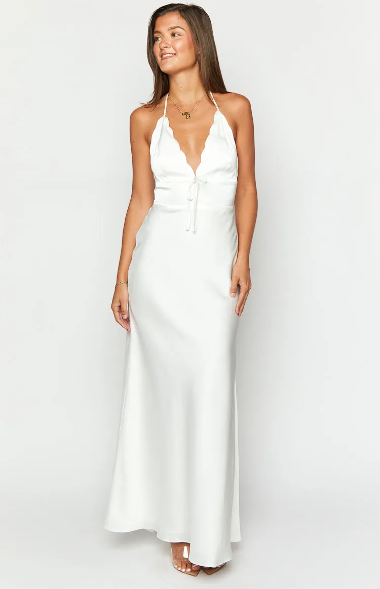 Nicole White Maxi Dress sold by Beginning Boutique product image thumbnail 2