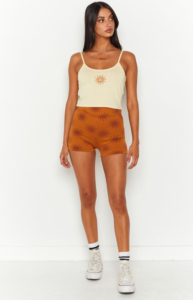 Thrills Solstice Hemp Sunlight Crop Bound Tank sold by Beginning Boutique product image thumbnail 2