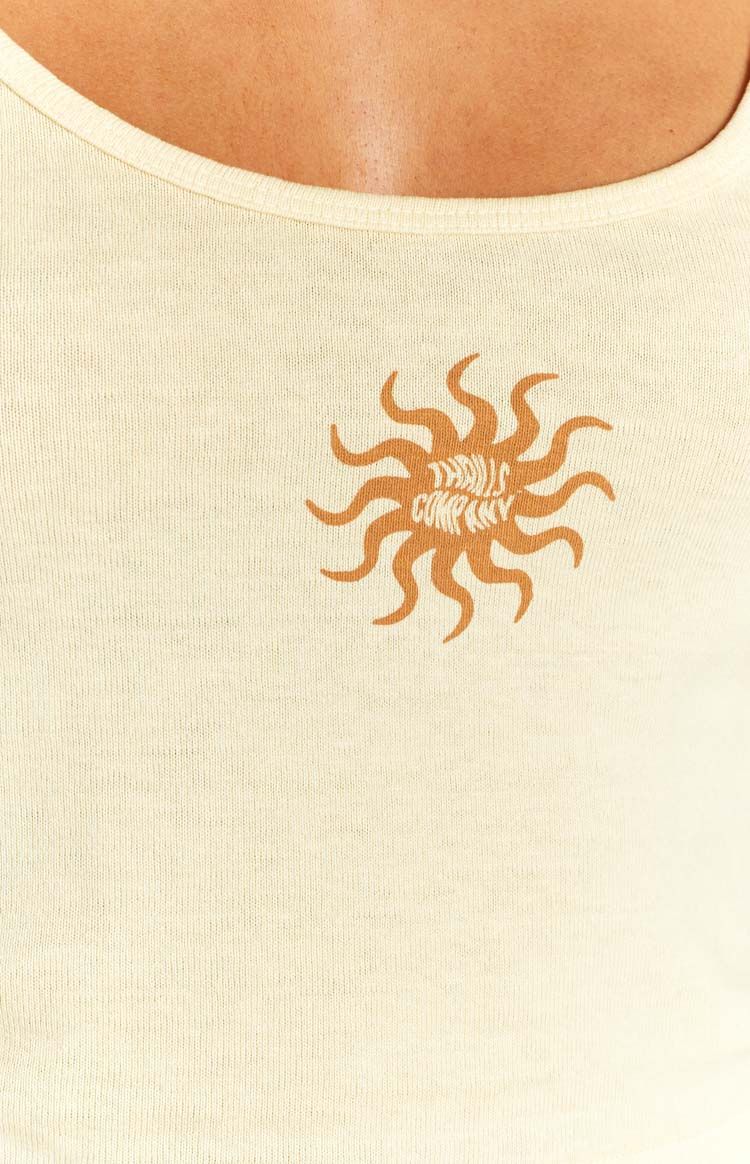 Thrills Solstice Hemp Sunlight Crop Bound Tank sold by Beginning Boutique product image thumbnail 6
